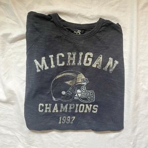Michigan Football Champions 1997 grey t-shirt